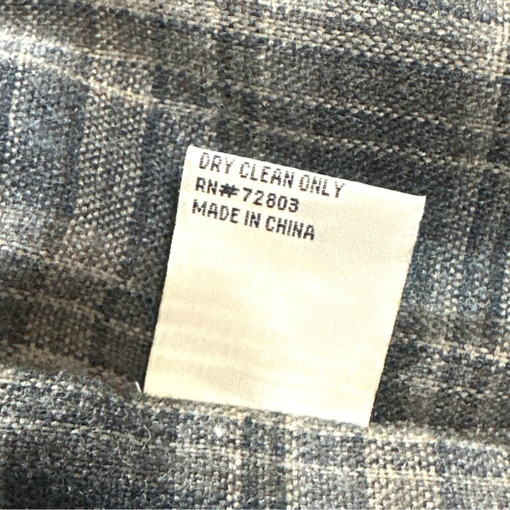 Grande Central Brown Chore Coat 1X Cotton/Nylon Leather Trim Barn Heritage - Picture 5 of 8